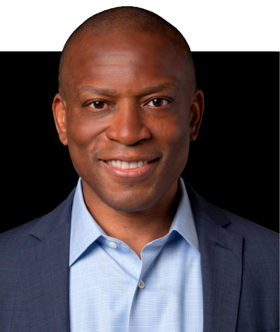 Portrait of Gbola Amusa, EVP of Strategic Finance and Investor Relations, a member of Metsera's leadership team driving obesity treatment innovation.